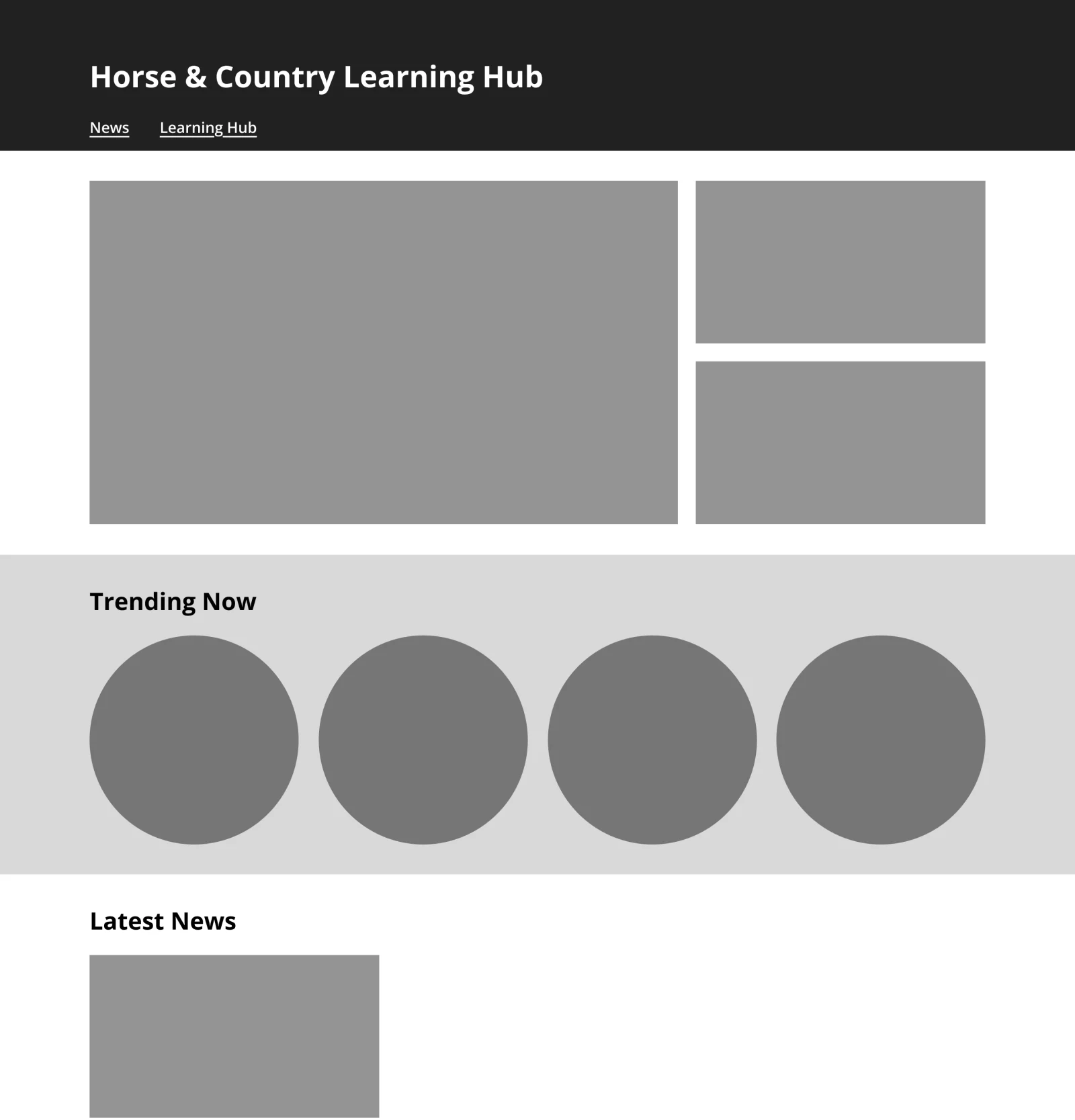 Lo-fi wireframe