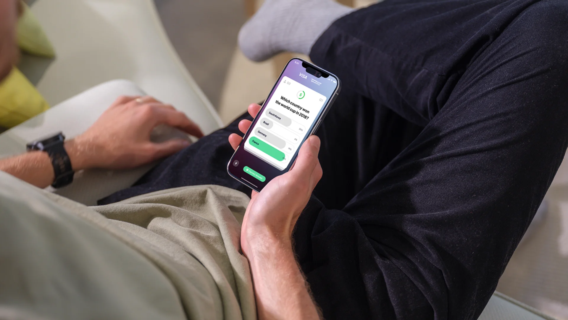 Visa Go final screens